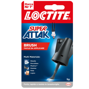 LOCTITE SUPER ATTAK EASY BRUSH COLLA LIQUIDA 5GR